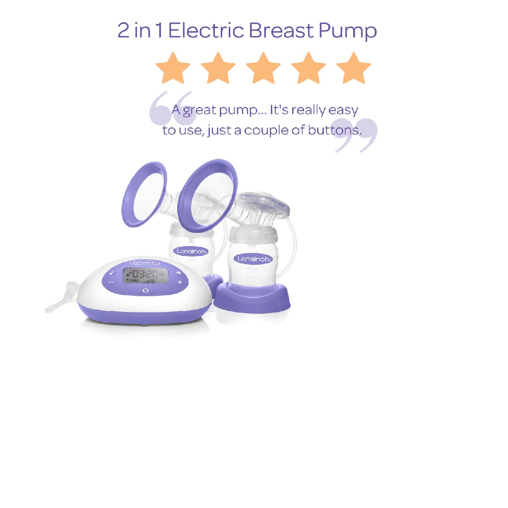 Lansinoh Signature Pro Double Electric Breast Pump, 1 Breast Pump 