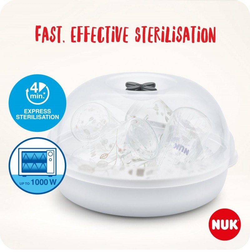 NUK Micro Express Plus Microwave Steam Baby B