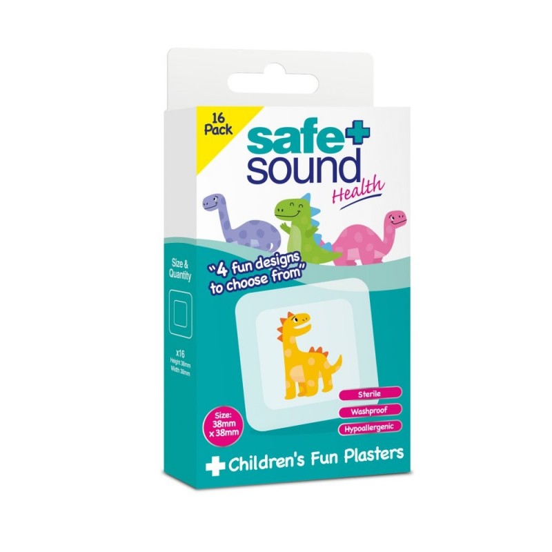 Safe and Sound Kids Fun Plasters