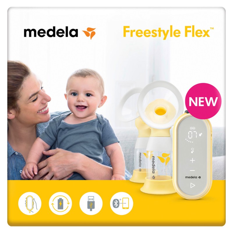Medela Freestyle Flex Double Breast Pump light & compact
