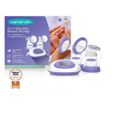 Lansinoh 2-in-1 Double Electric Breast Pump