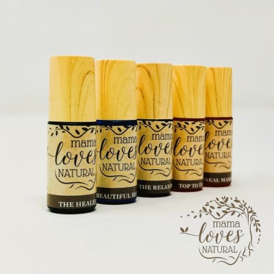 Mama Loves Natural Massage Oils Sample Set